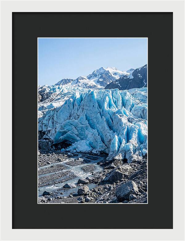 Exit Glaciers Majestic Blue Ice
