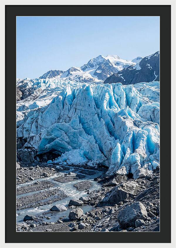 Exit Glaciers Majestic Blue Ice