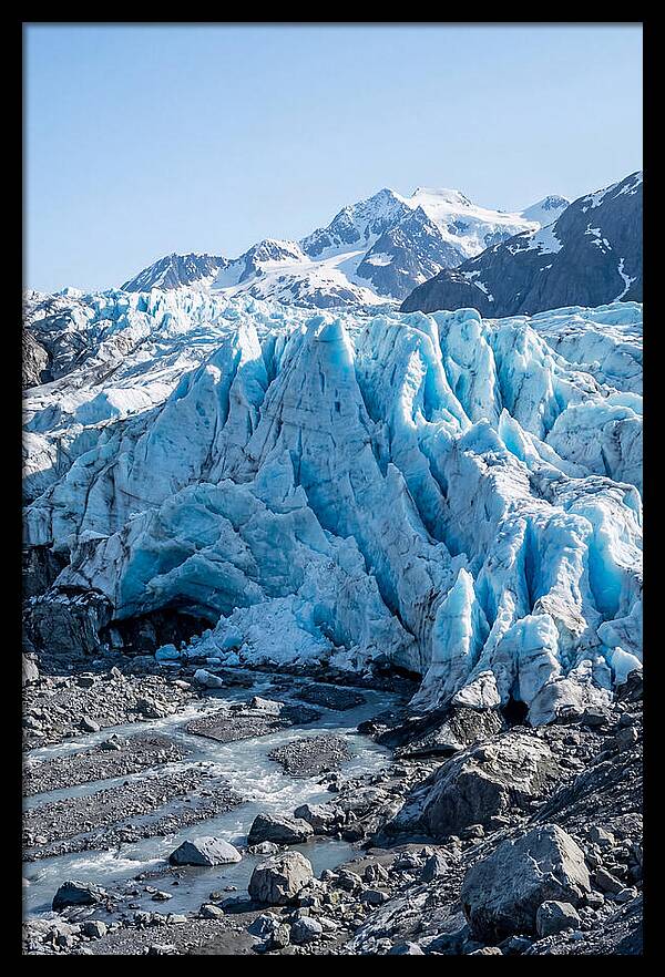 Exit Glaciers Majestic Blue Ice