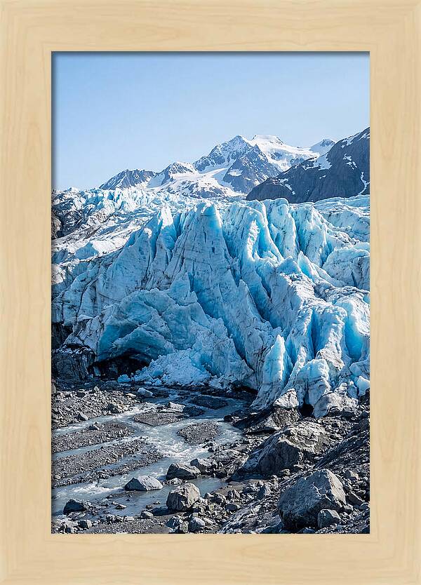 Exit Glaciers Majestic Blue Ice