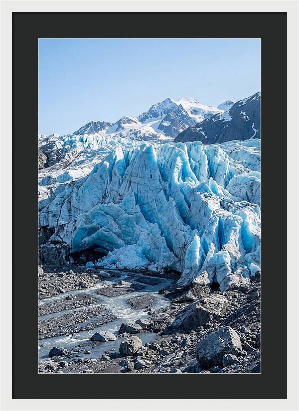 Exit Glaciers Majestic Blue Ice