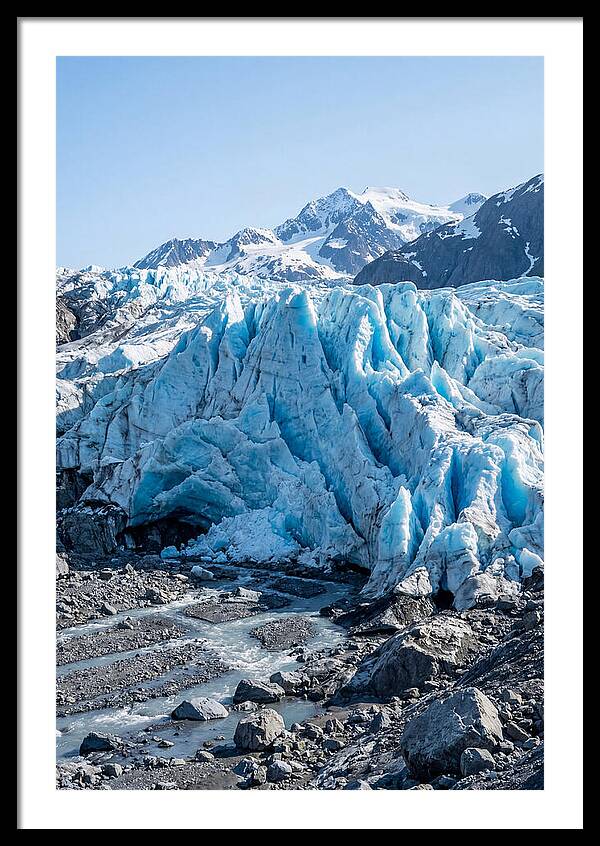 Exit Glaciers Majestic Blue Ice