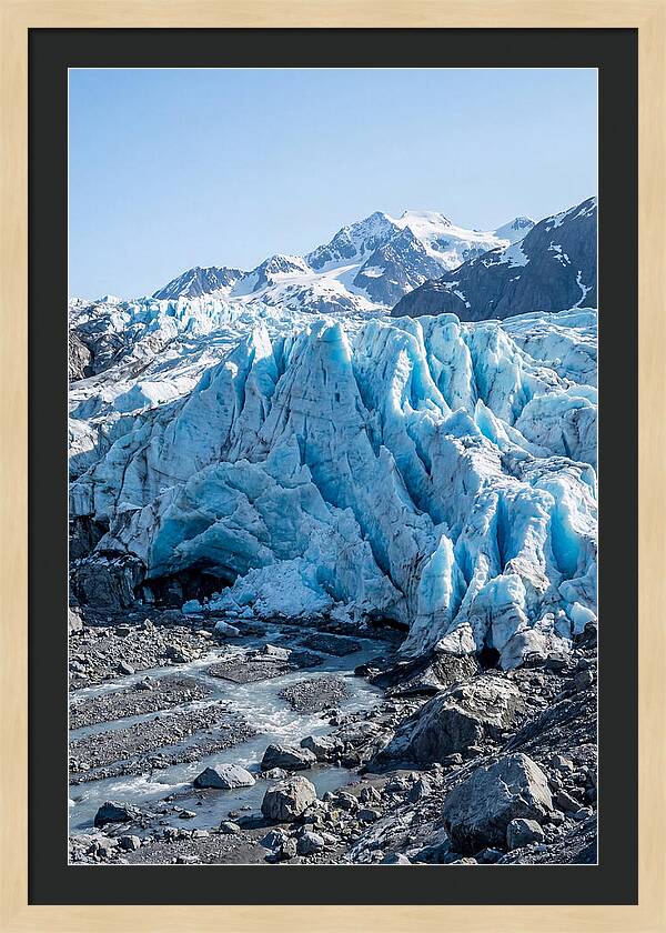 Exit Glaciers Majestic Blue Ice