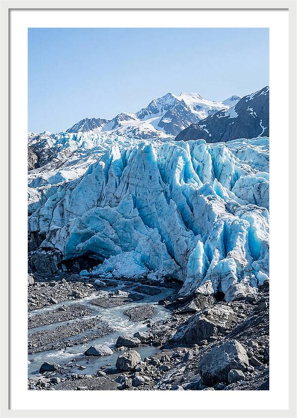 Exit Glaciers Majestic Blue Ice