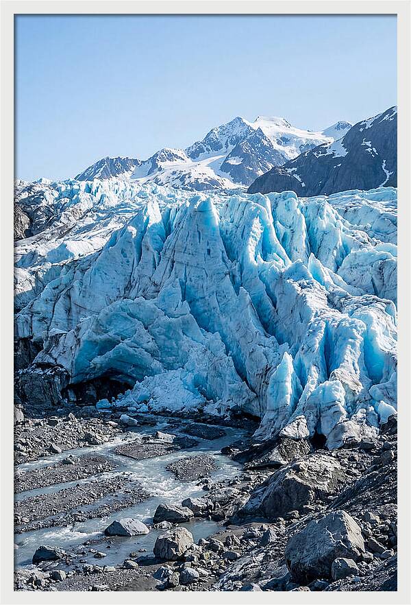 Exit Glaciers Majestic Blue Ice