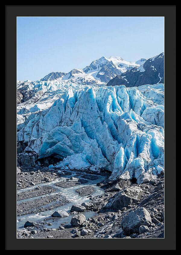 Exit Glaciers Majestic Blue Ice
