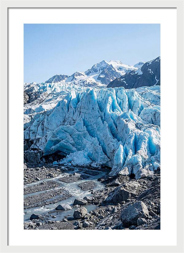 Exit Glaciers Majestic Blue Ice