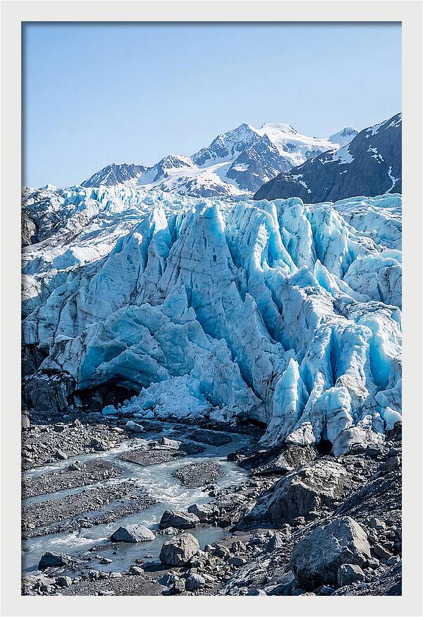 Exit Glaciers Majestic Blue Ice