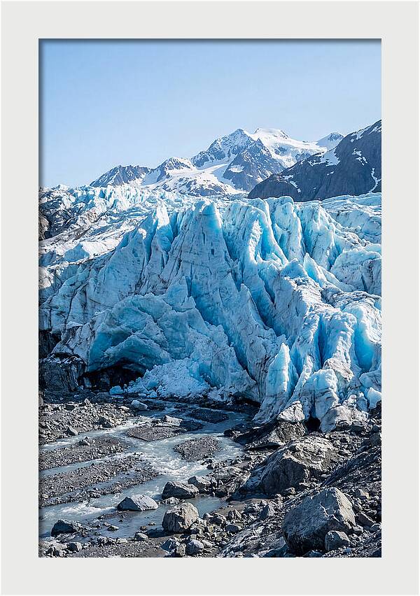 Exit Glaciers Majestic Blue Ice