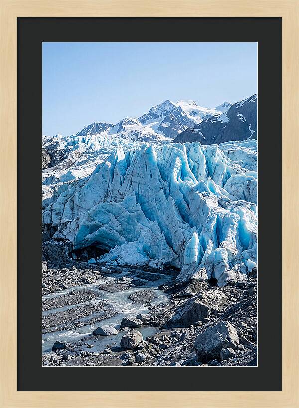 Exit Glaciers Majestic Blue Ice