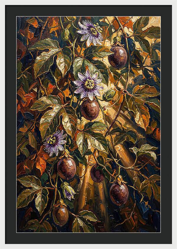Exotic Passion Fruit Vine