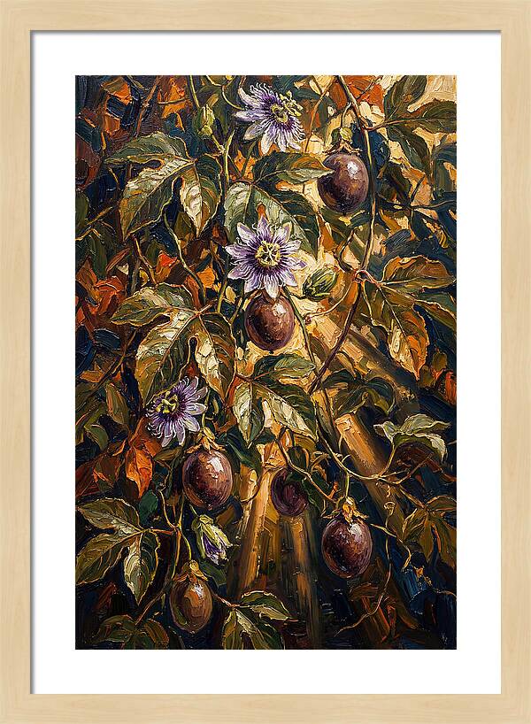 Exotic Passion Fruit Vine