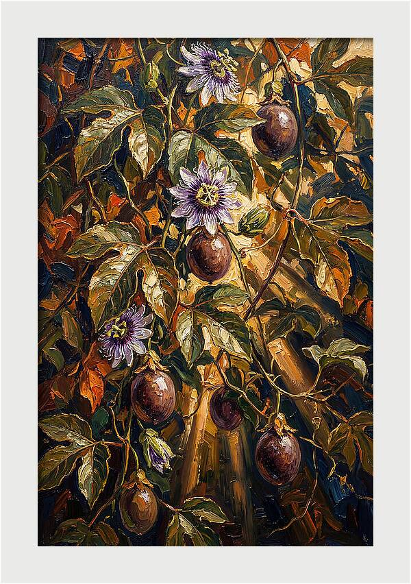 Exotic Passion Fruit Vine
