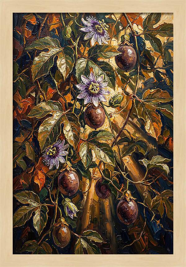 Exotic Passion Fruit Vine