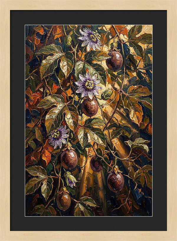Exotic Passion Fruit Vine