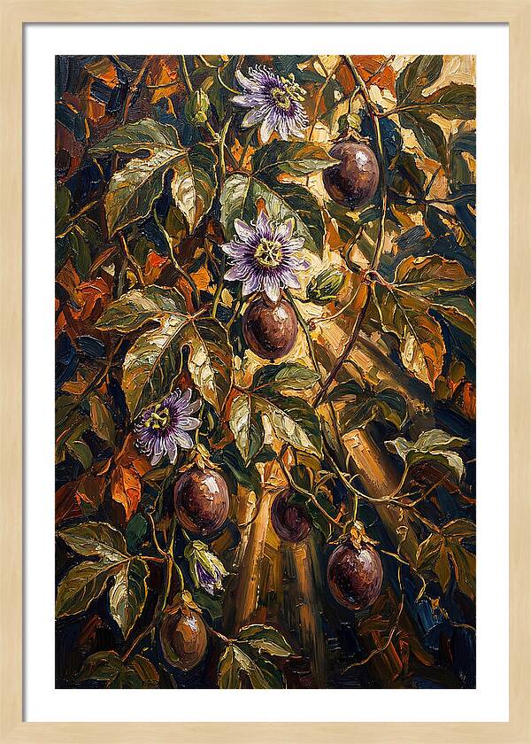 Exotic Passion Fruit Vine