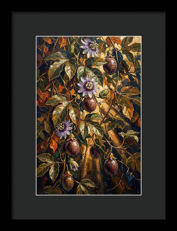 Exotic Passion Fruit Vine