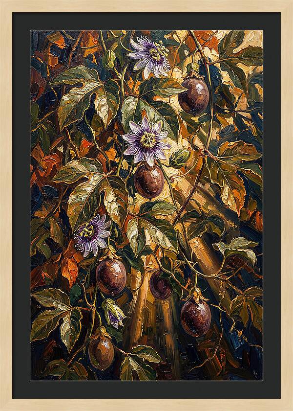 Exotic Passion Fruit Vine