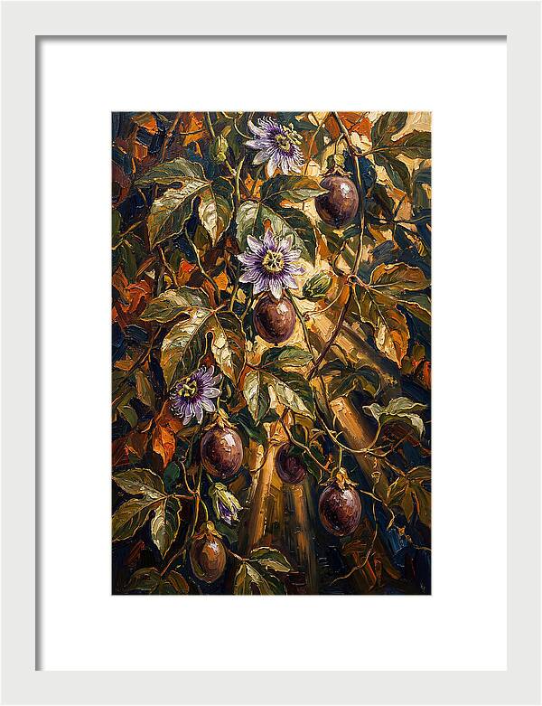 Exotic Passion Fruit Vine