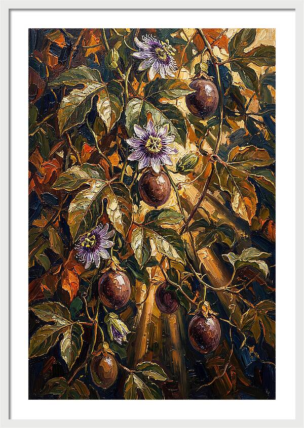 Exotic Passion Fruit Vine