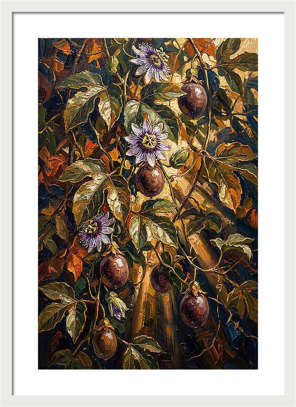 Exotic Passion Fruit Vine