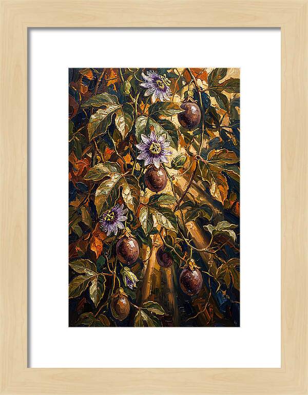Exotic Passion Fruit Vine