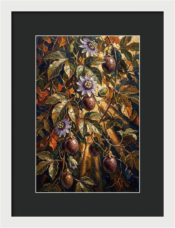 Exotic Passion Fruit Vine