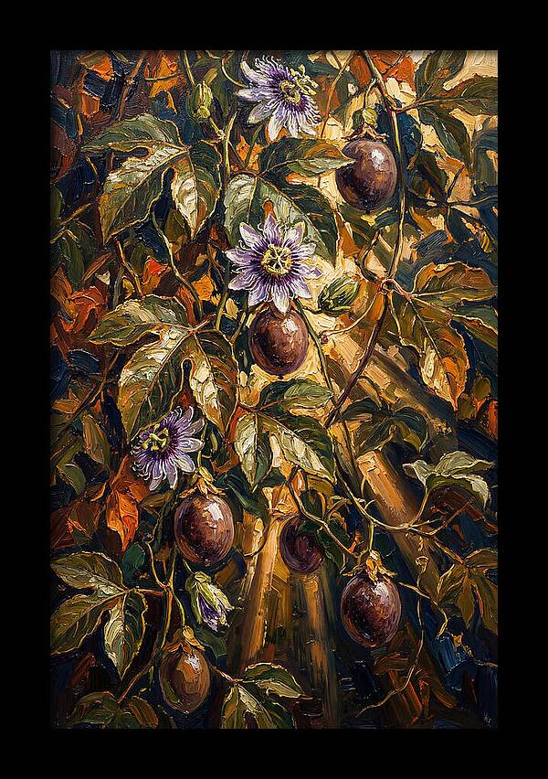 Exotic Passion Fruit Vine