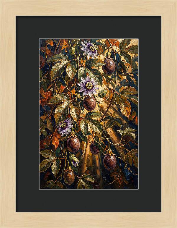 Exotic Passion Fruit Vine