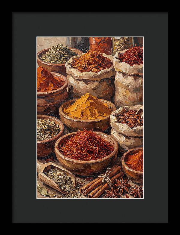Exotic Spice Market Display