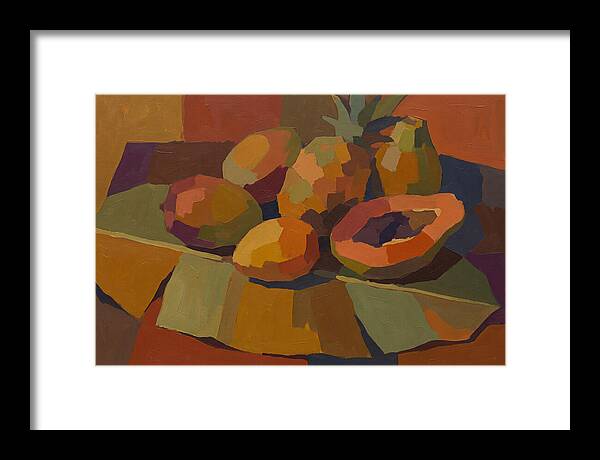 Exotic Tropical Fruit Arrangement