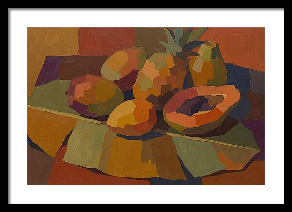 Exotic Tropical Fruit Arrangement