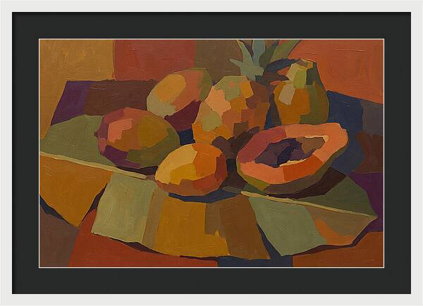 Exotic Tropical Fruit Arrangement