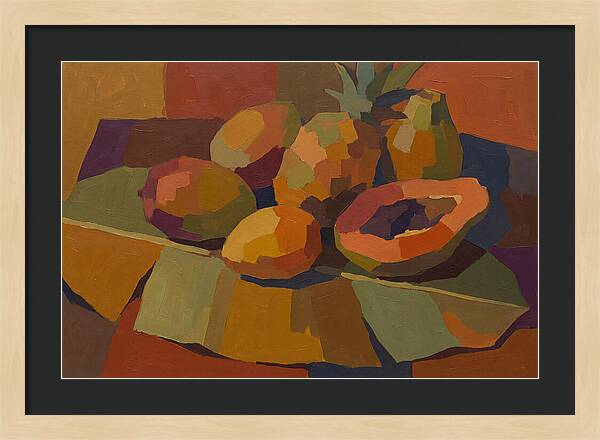 Exotic Tropical Fruit Arrangement