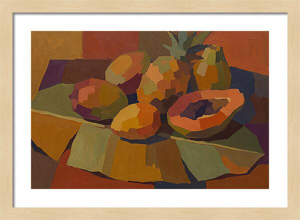 Exotic Tropical Fruit Arrangement