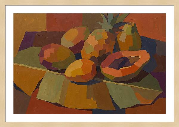 Exotic Tropical Fruit Arrangement