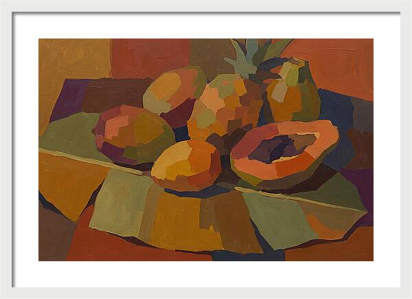 Exotic Tropical Fruit Arrangement