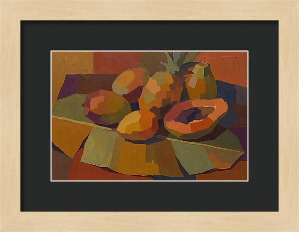 Exotic Tropical Fruit Arrangement