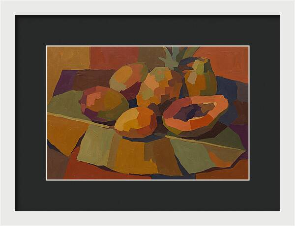 Exotic Tropical Fruit Arrangement