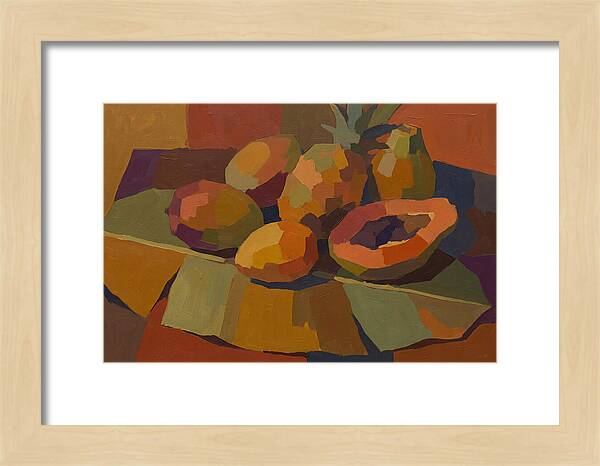 Exotic Tropical Fruit Arrangement