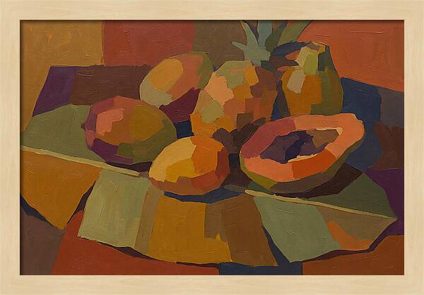 Exotic Tropical Fruit Arrangement