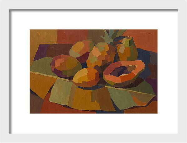 Exotic Tropical Fruit Arrangement