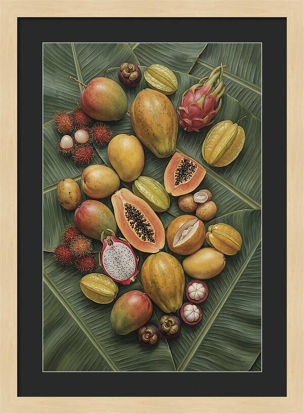 Exotic Tropical Fruit Medley