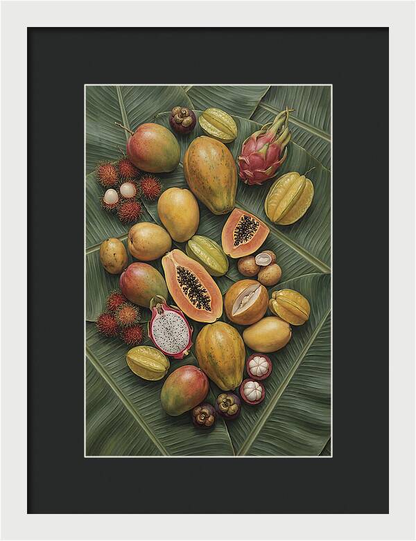 Exotic Tropical Fruit Medley