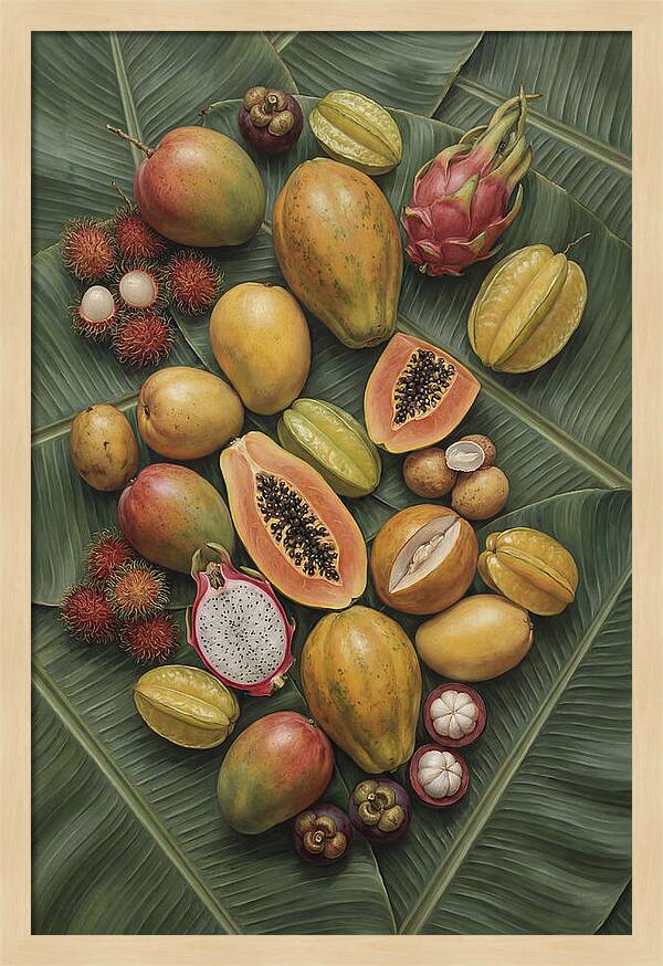 Exotic Tropical Fruit Medley