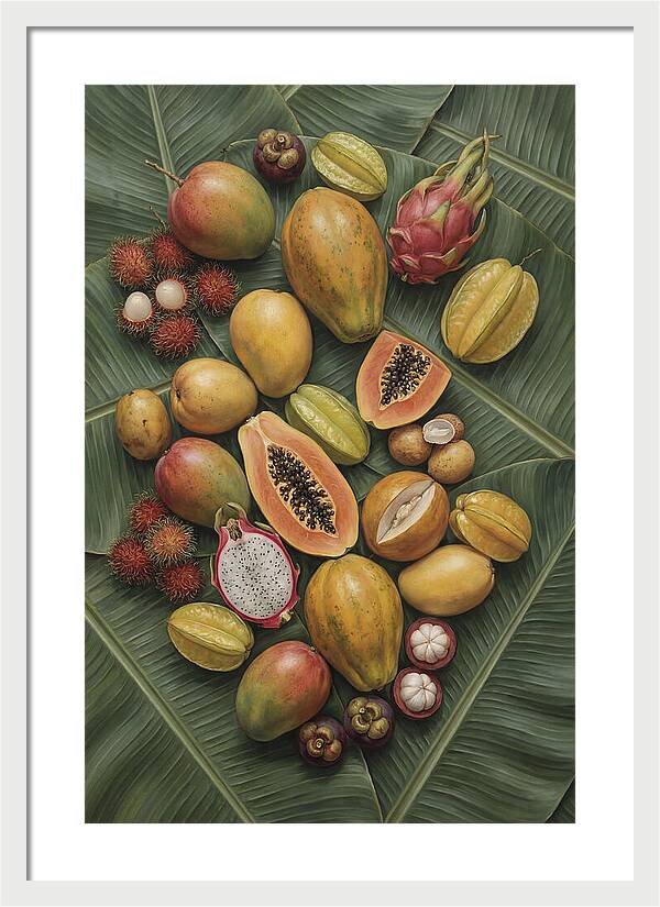 Exotic Tropical Fruit Medley
