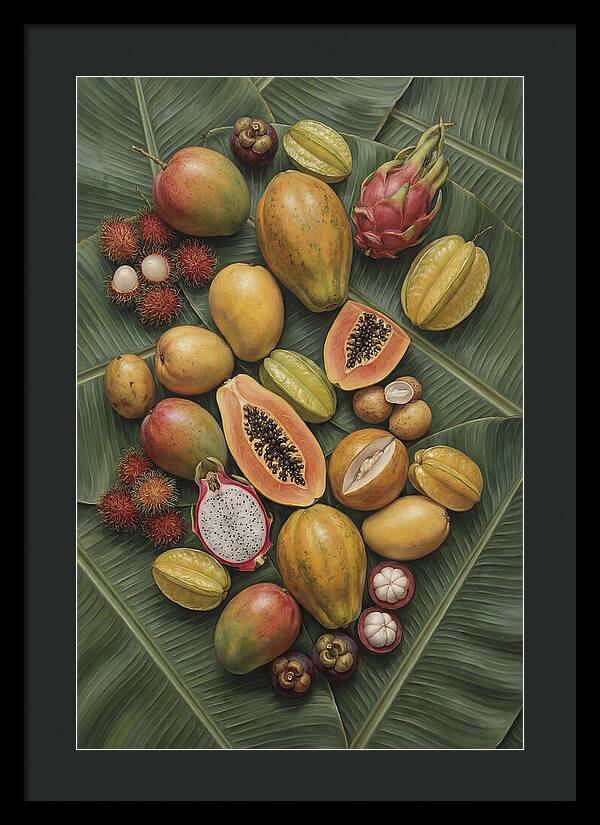 Exotic Tropical Fruit Medley