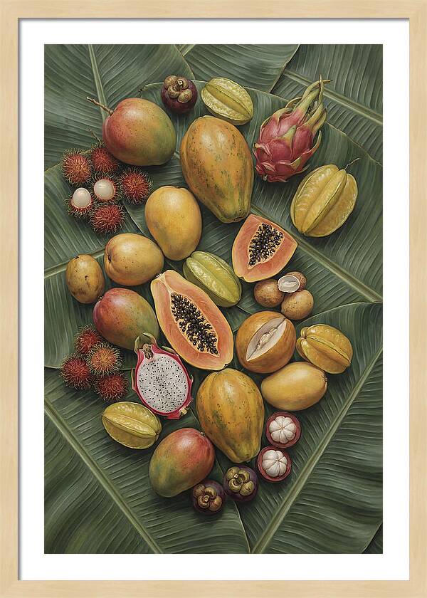 Exotic Tropical Fruit Medley