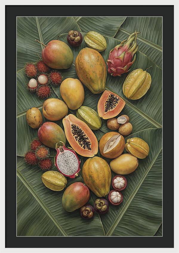 Exotic Tropical Fruit Medley