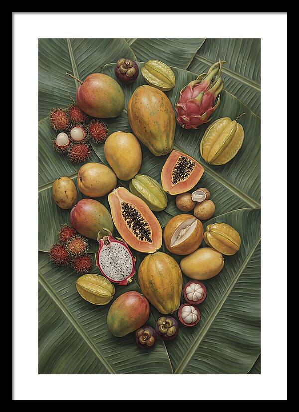 Exotic Tropical Fruit Medley